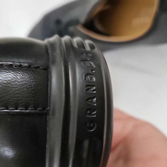 NEW Cole Haan Grand Crosscourt II Black Leather Sneaker Size 11.5 - Picture 15 of 15